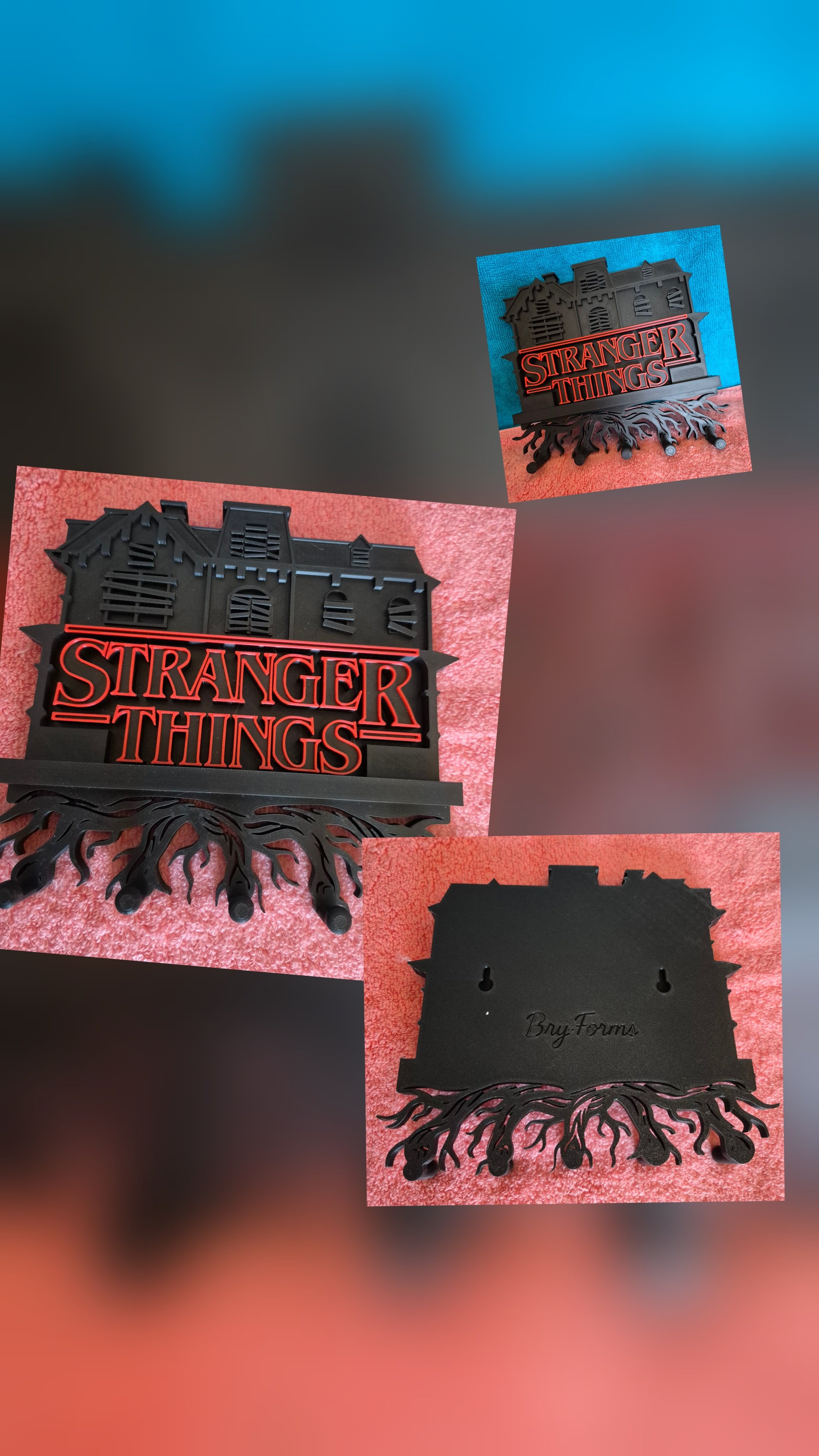 Stranger things key holder